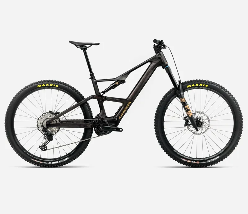 Orbea Rise LT M20 630Wh Electric Bike 2026 Cosmic Carbon View/Golden Sand