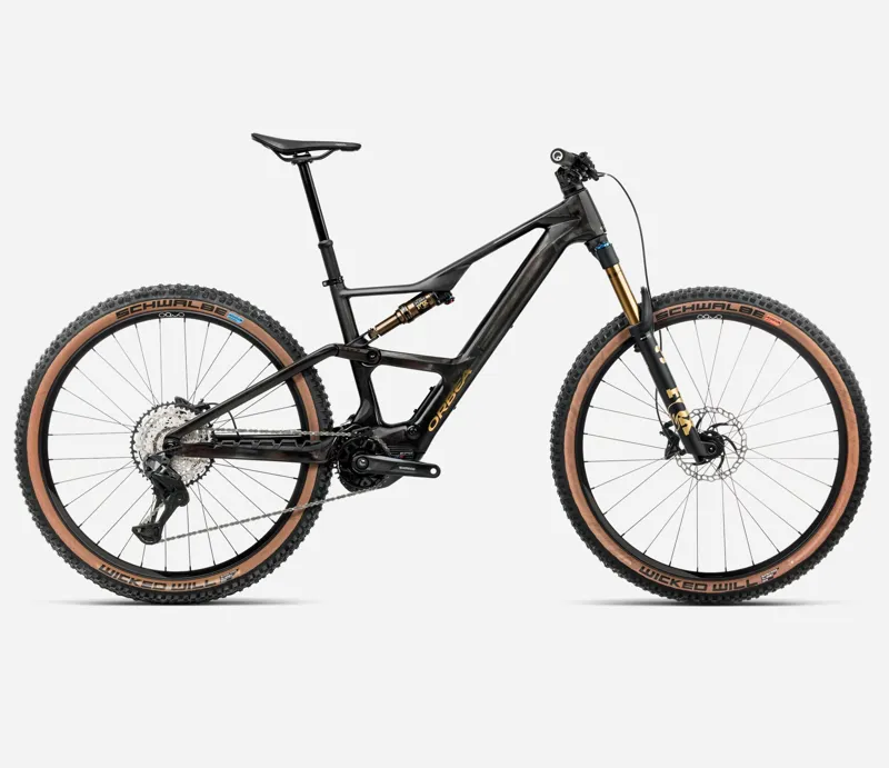 Orbea Rise SL M10 630Wh Electric Bike 2026 Cosmic Carbon View/Golden Sand