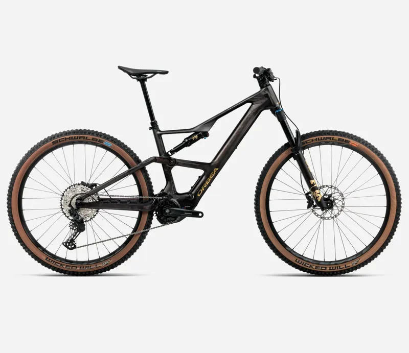Orbea Rise SL M20 420Wh Electric Bike 2026 Cosmic Carbon View/Golden Sand