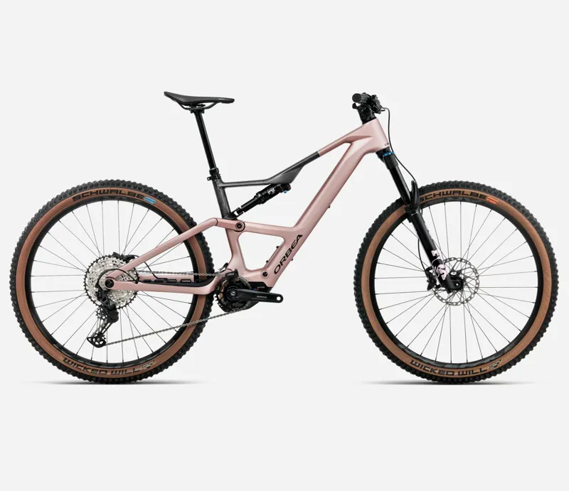 Orbea Rise SL M20 630Wh Electric Bike 2026 Desert Rose/Carbon Raw