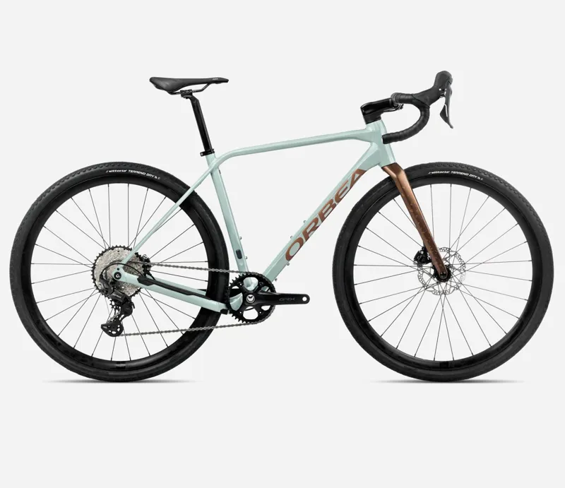 Orbea Terra H30 1X Gravel Bike 2026 Blue Stone/Ivory