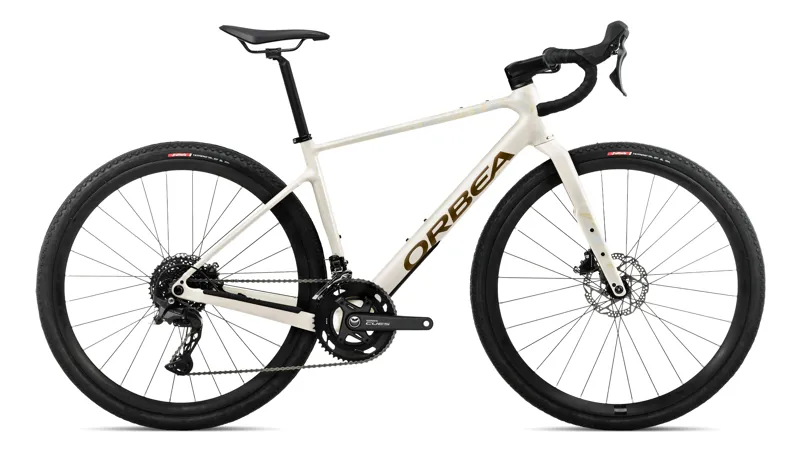 Orbea Terra H50 Gravel Bike 2027 Ivory White/Met Olive Green