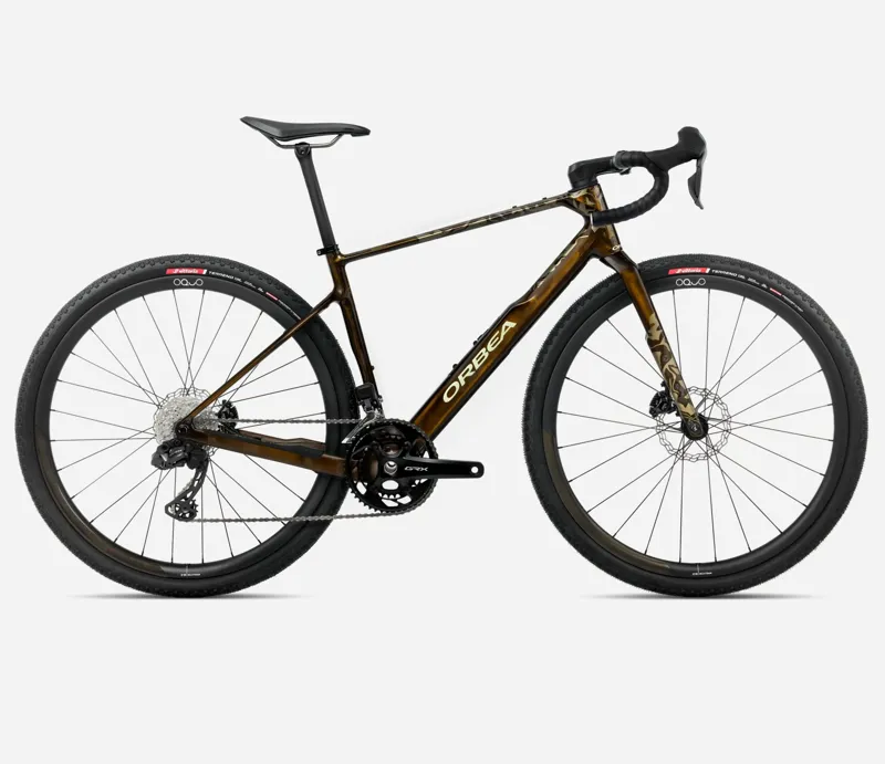 Orbea Terra M20i Team 1X Gravel Bike 2026 Caramel Carbon View