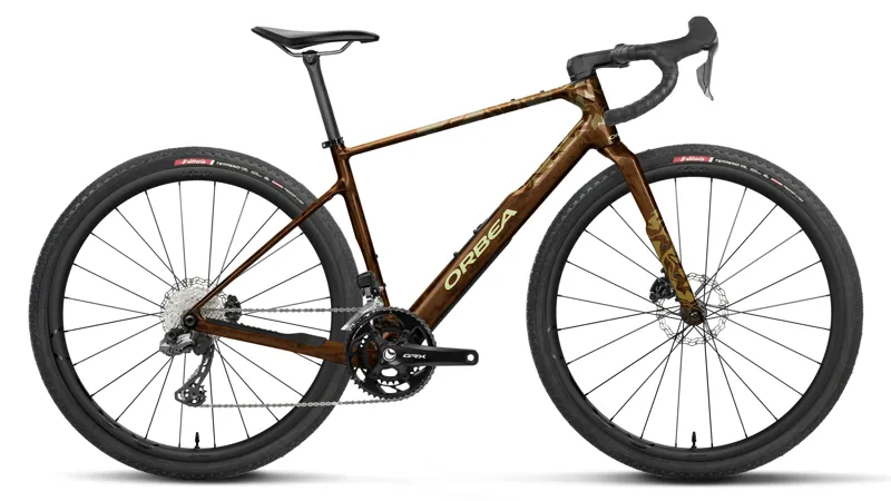 Orbea Terra M20i Team Gravel Bike 2027 Caramel Carbon View