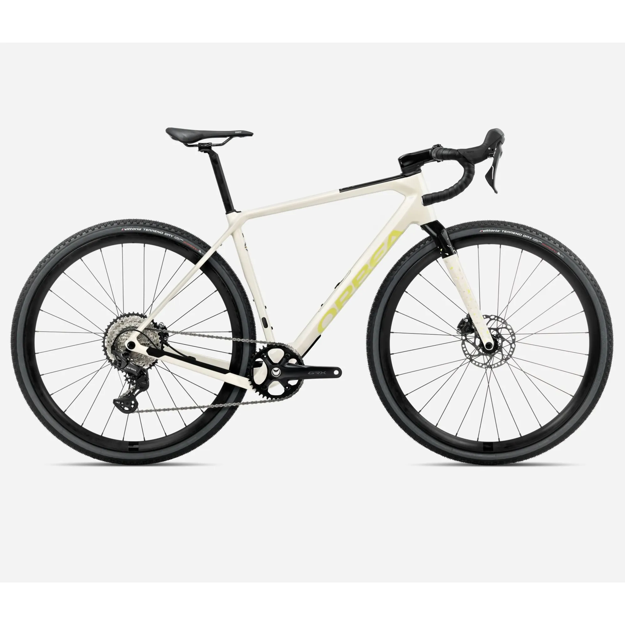 Orbea Terra M30 Team 1X 2025 Ivory White/Spicy Lime