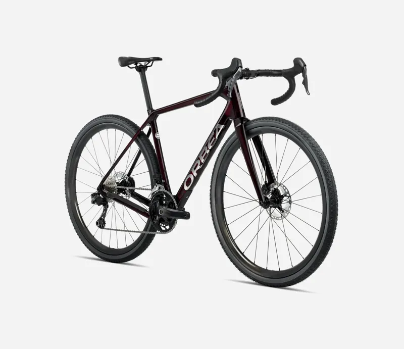 Orbea Terra M30 Team Gravel Bike 2025 Wine Red Carbon View-1
