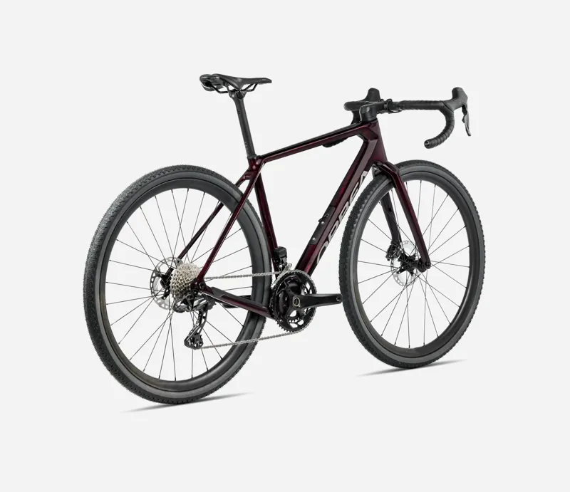 Orbea Terra M30 Team Gravel Bike 2025 Wine Red Carbon View-2