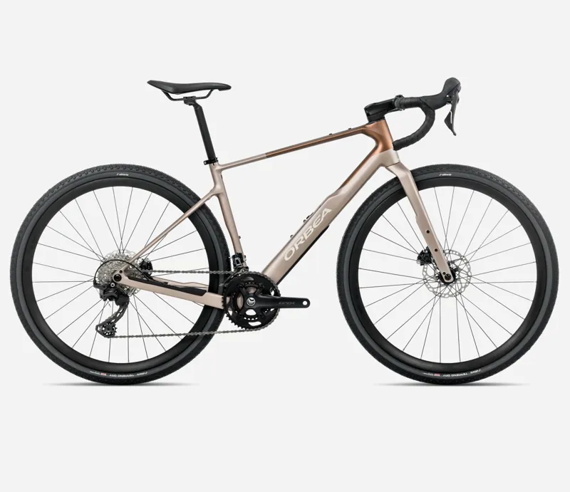Orbea Terra M30 Team Gravel Bike 2026 Nickel/Met Cinnamon