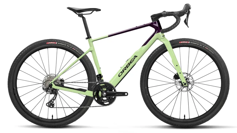 Orbea Terra M35 Team Gravel Bike 2027 Acid Gum/Fantasy Purple Carbon