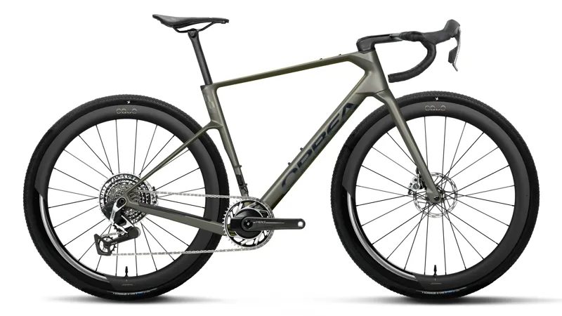 Orbea Terra Race M11e LTD 1X Pwr Gravel Bike 2027 Spaceship Green
