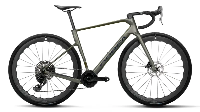Orbea Terra Race M12e LTD 1X Pwr Gravel Bike 2027 Spaceship Green