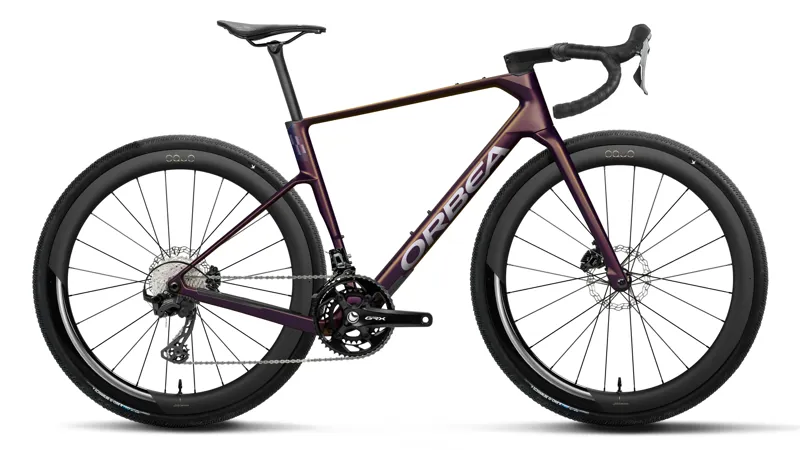 Orbea Terra Race M20 LTD Gravel Bike 2027 Sunset Crabon View