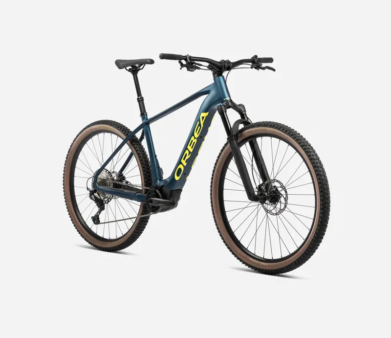 Orbea Urrun 10 Electric Bike 2024 Borealis Blue/Luminous Yellow-1