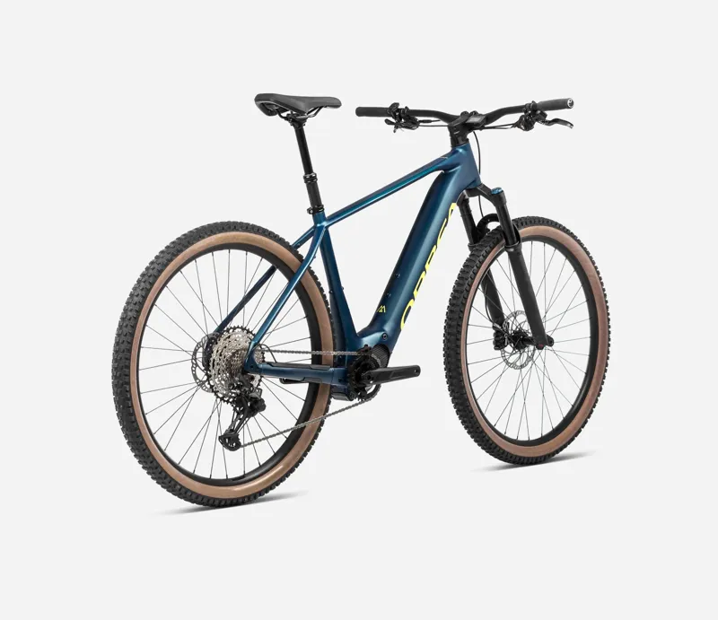 Orbea Urrun 10 Electric Bike 2024 Borealis Blue/Luminous Yellow-2