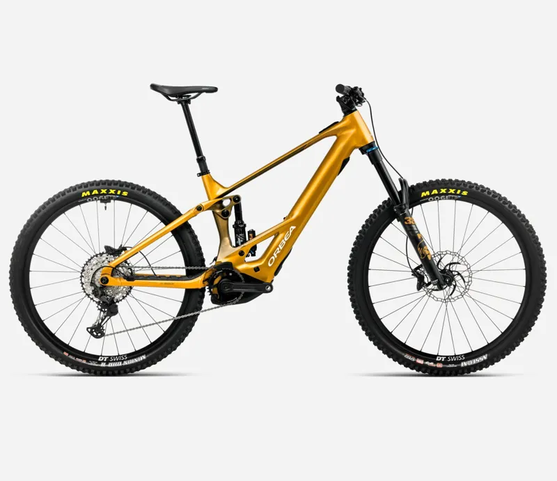 Orbea Wild H10 Electric Bike 2026 Bumble Bee Yellow/Metallic Olive Green