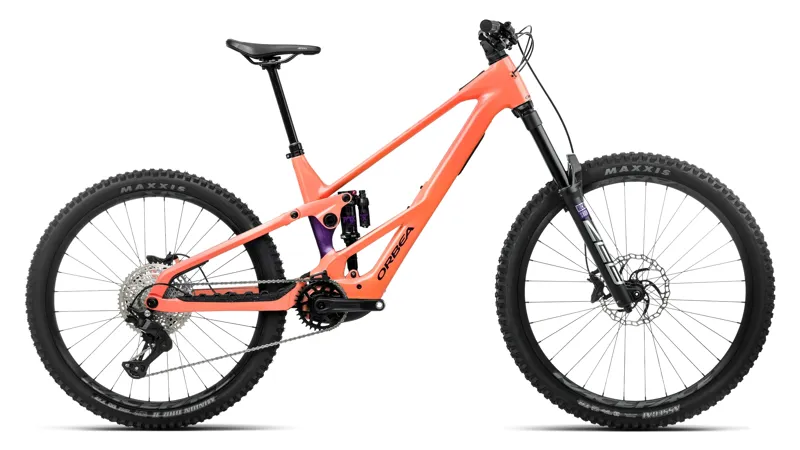 Orbea Wild LT H20 Mullet Electric Bike 2027 Wild Orange/Royal Plum