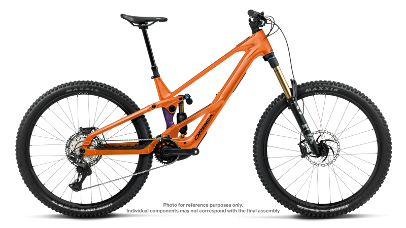 Orbea Wild LT H20 Mullet Electric Bike 2027 Wild Orange/Royal Plum