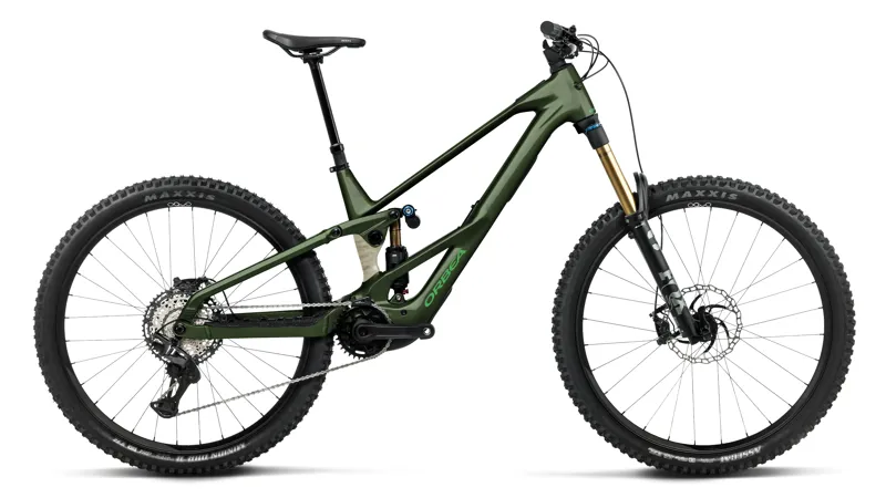 Orbea Wild LT H-Team Electric Bike 2027 Racing Green/White Cream