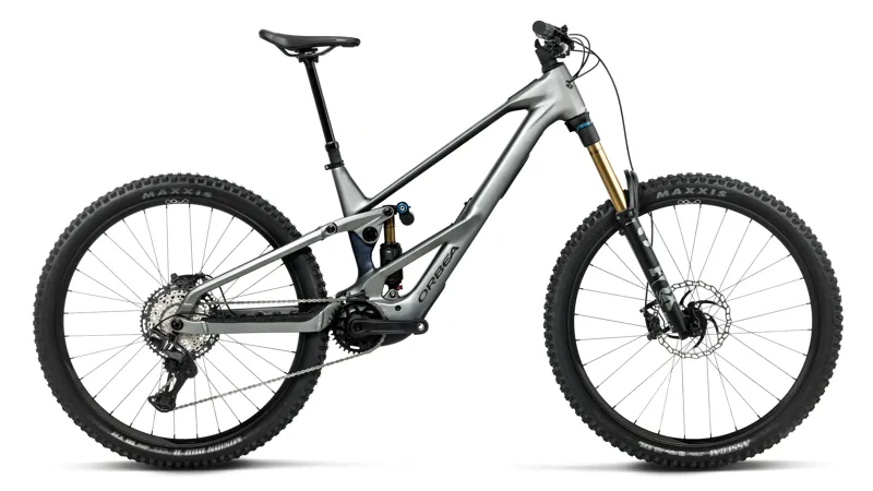 Orbea Wild LT H-Team Electric Bike 2027 Titan Grey/Noctiluca Carbon View
