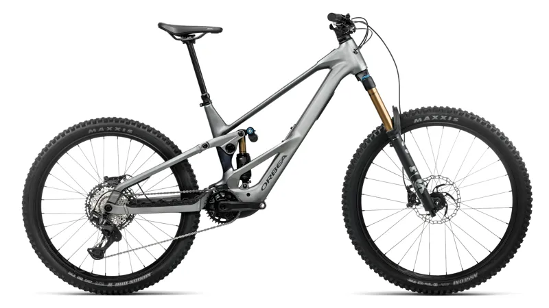 Orbea Wild LT H-Team Mullet Electric Bike 2027 Titan Grey/Noctiluca Carbon View