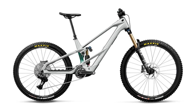 Orbea Wild LT M10 Mullet Electric Bike 2027 Smooth Silver/Escape Green 