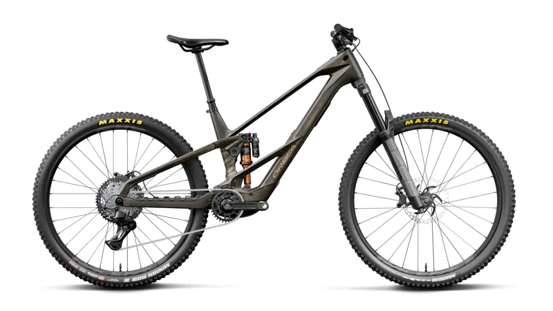Orbea Wild LT M20 Electric Bike 2027 Magic Gold Carbon View/Titan Gold