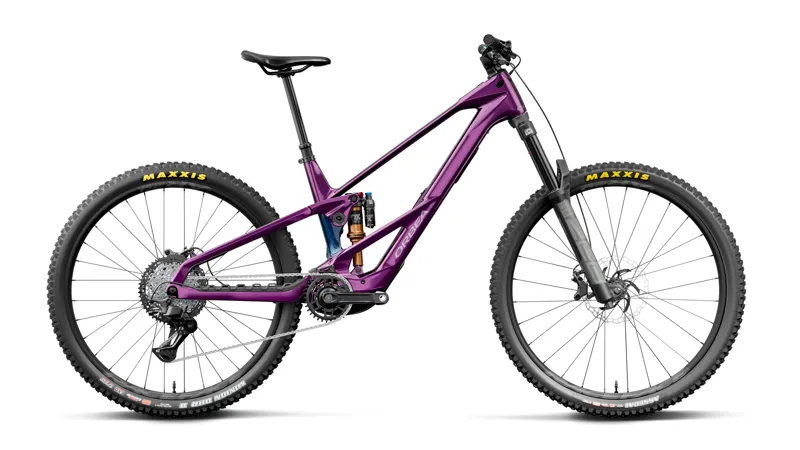 Orbea Wild LT M20 Electric Bike 2027 Royal Plum/Noctiluca Carbon View
