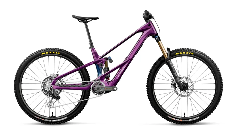 Orbea Wild LT M-LTD RS Electric Bike 2027 Royal Plum/Noctiluca Carbon View