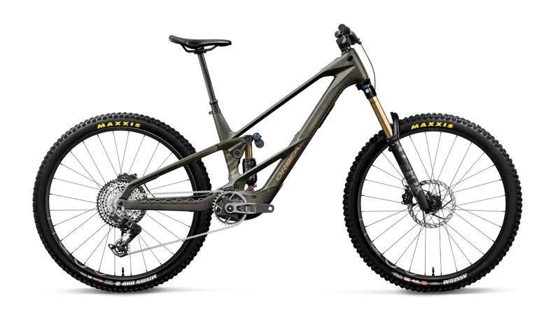 Orbea Wild LT M-Team RS Electric Bike 2027 Magic Gold/Carbon View/Titan Gold
