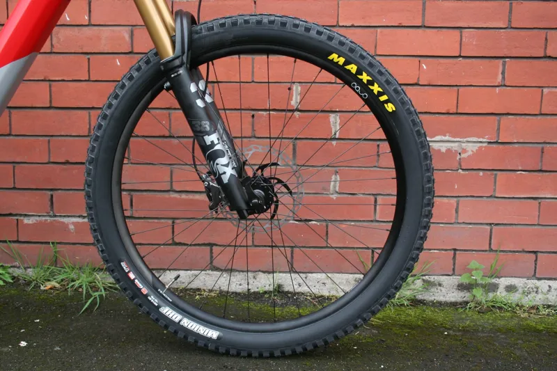 Orbea Wild M-team Custom Myo Large Electric Bike 2023 Red/Grey-3