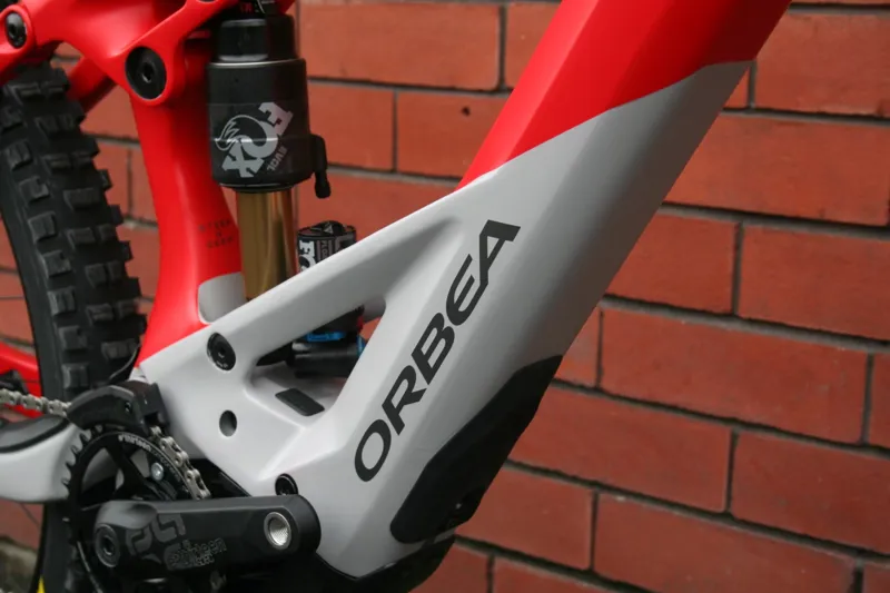Orbea Wild M-team Custom Myo Large Electric Bike 2023 Red/Grey-4