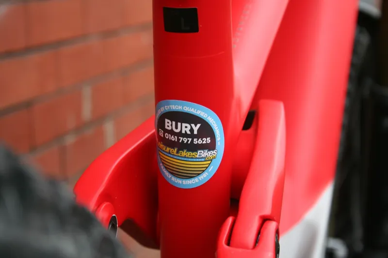 Orbea Wild M-team Custom Myo Large Electric Bike 2023 Red/Grey-8