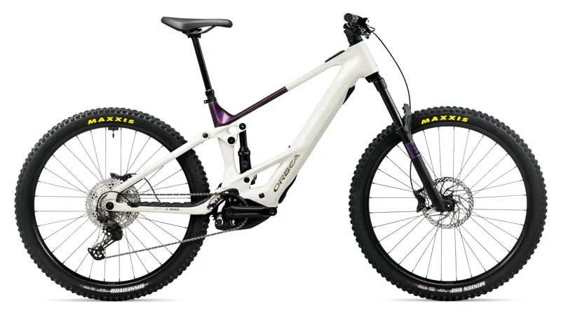 Orbea Wild TR H20 Electric Bike 2027 White Cream/Sunset