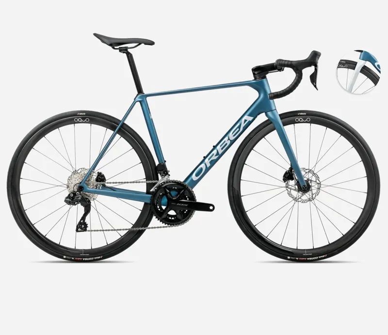 Orbea Orca M35i Road Bike 2025 Slate Blue/Halo Silver