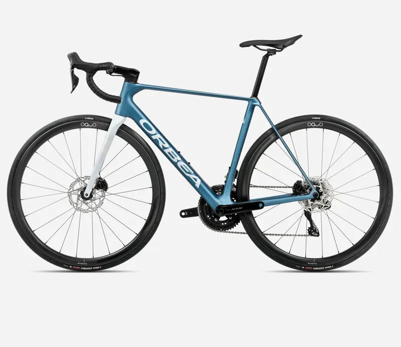 Orbea Orca M35i Road Bike 2025 Slate Blue/Halo Silver-1
