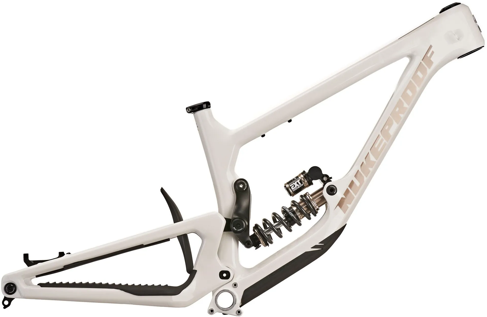 Nukeproof Giga 297 Carbon Mountain Bike Frame EXT Shock 2022 White