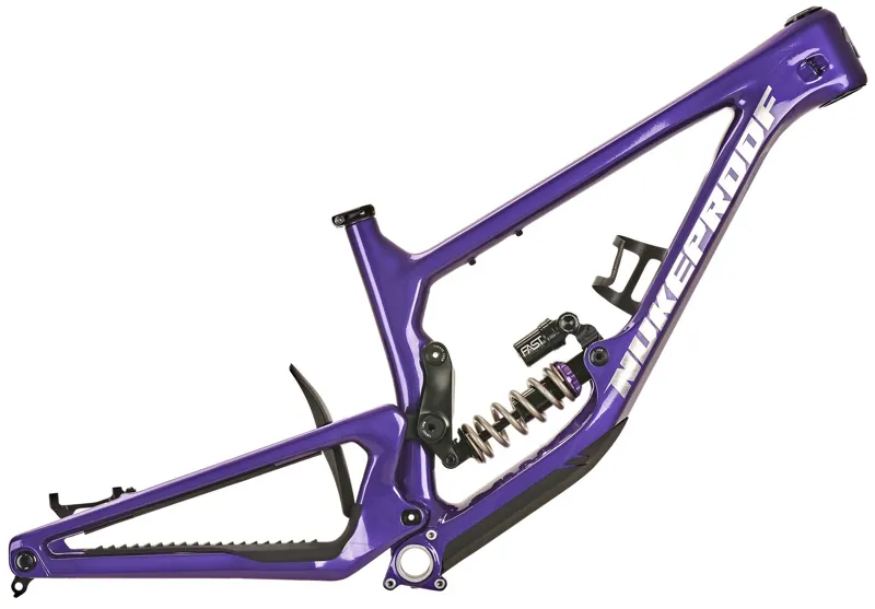 Nukeproof Giga 297 Carbon Mountain Bike Frame Fast Shock 2022 Purple