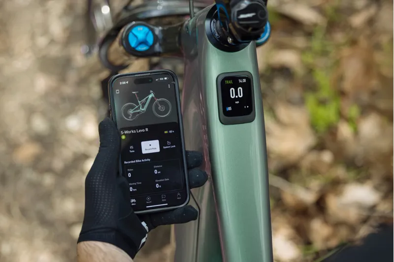 Specialized S-Works Turbo Levo R Electric Bike 2026 Fjord Metallic-4