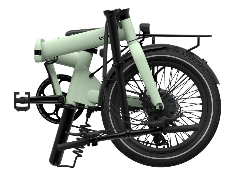 Eovolt Afternoon Folding Electric Bike 20in Wheel 2023 Sage Green-2