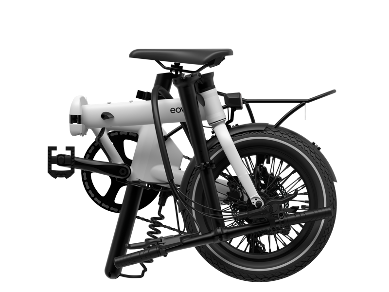 Eovolt Morning Folding Electric Bike 16in Wheel 2023 Moon Grey-2