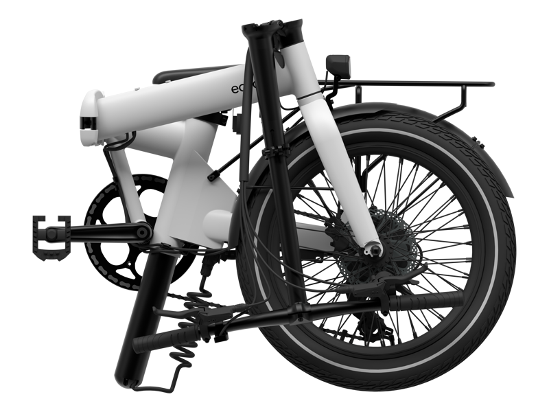 Eovolt Afternoon Folding Electric Bike 20in Wheel 2023 Moon Grey-1