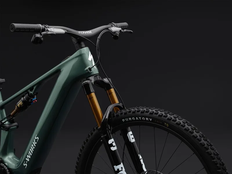 Specialized S-Works Turbo Levo R Electric Bike 2026 Fjord Metallic-2