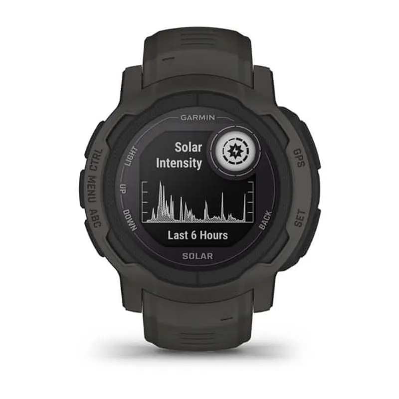 Garmin Instinct 2 Solar GPS Smartwatch One Size Graphite-5