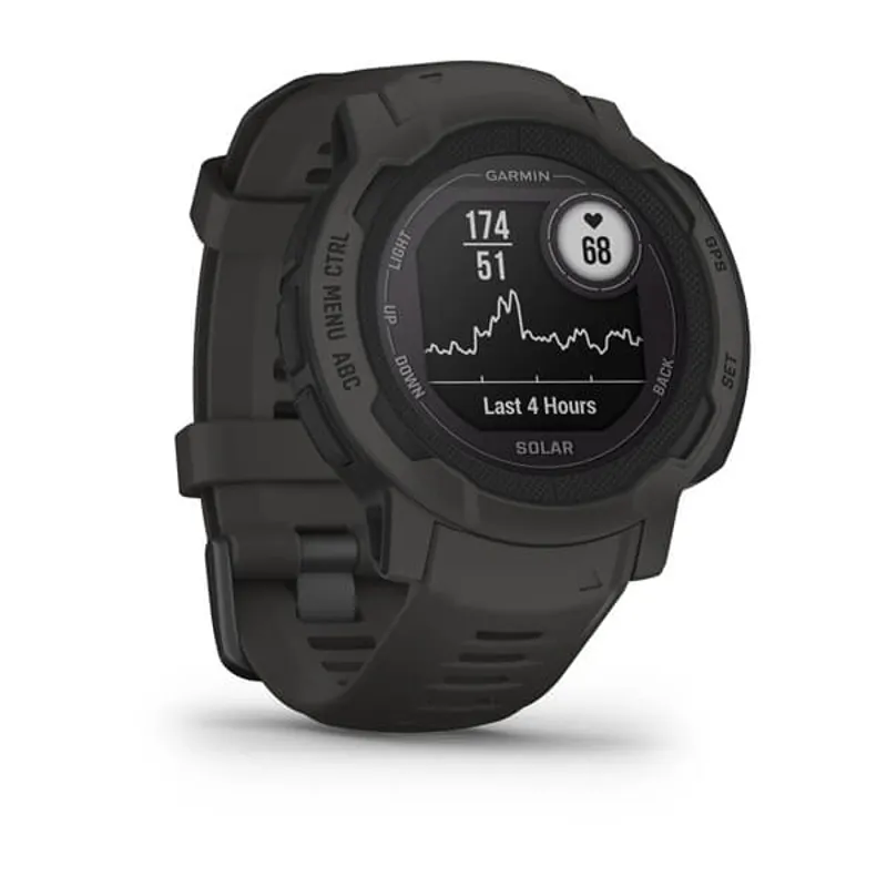 Garmin Instinct 2 Solar GPS Smartwatch One Size Graphite-1