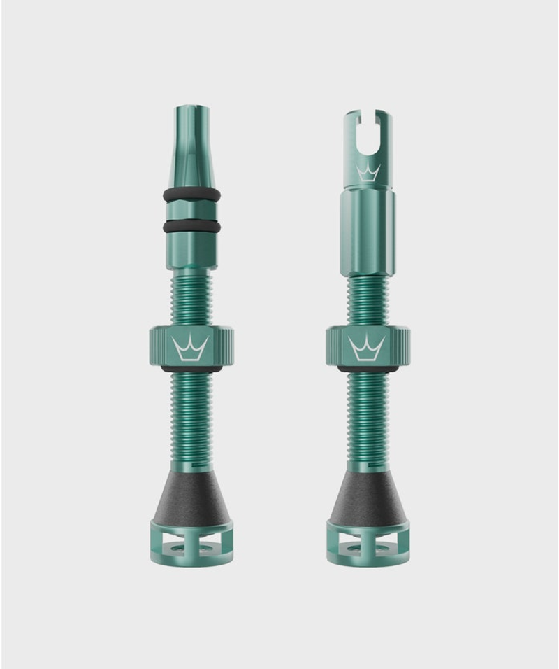 Peatys Holeshot Fast Flow Tubeless Valves Jade