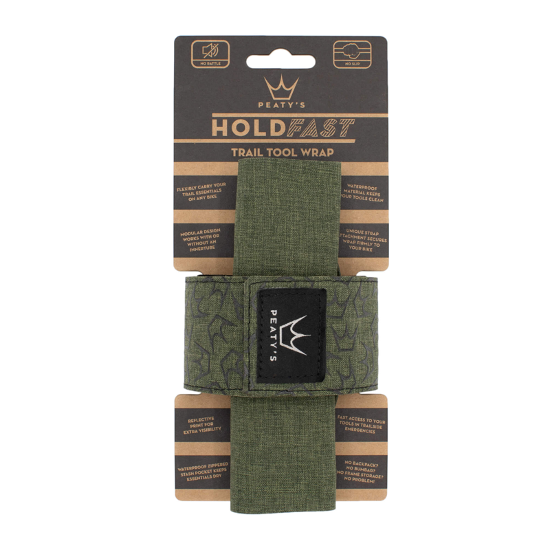 Peatys HoldFast Trail Tool Wrap Moss Green-2