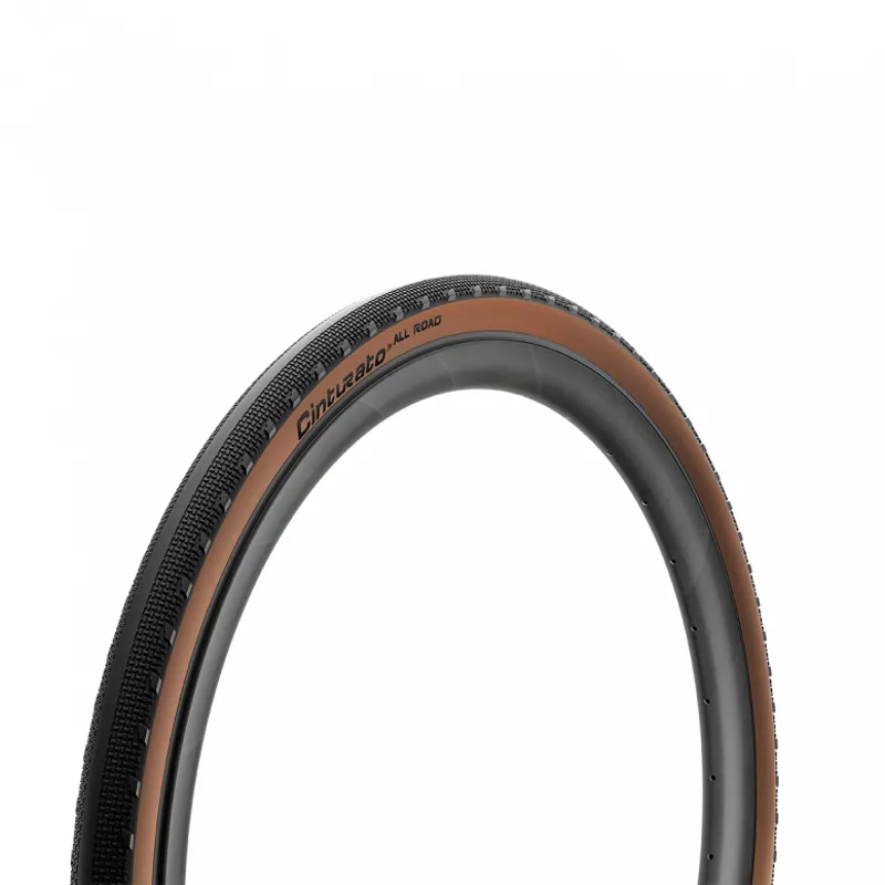 Pirelli Cinturato All Road 700x Folding Tyre Pro Compound Gravel TLR 60Tpi Tan