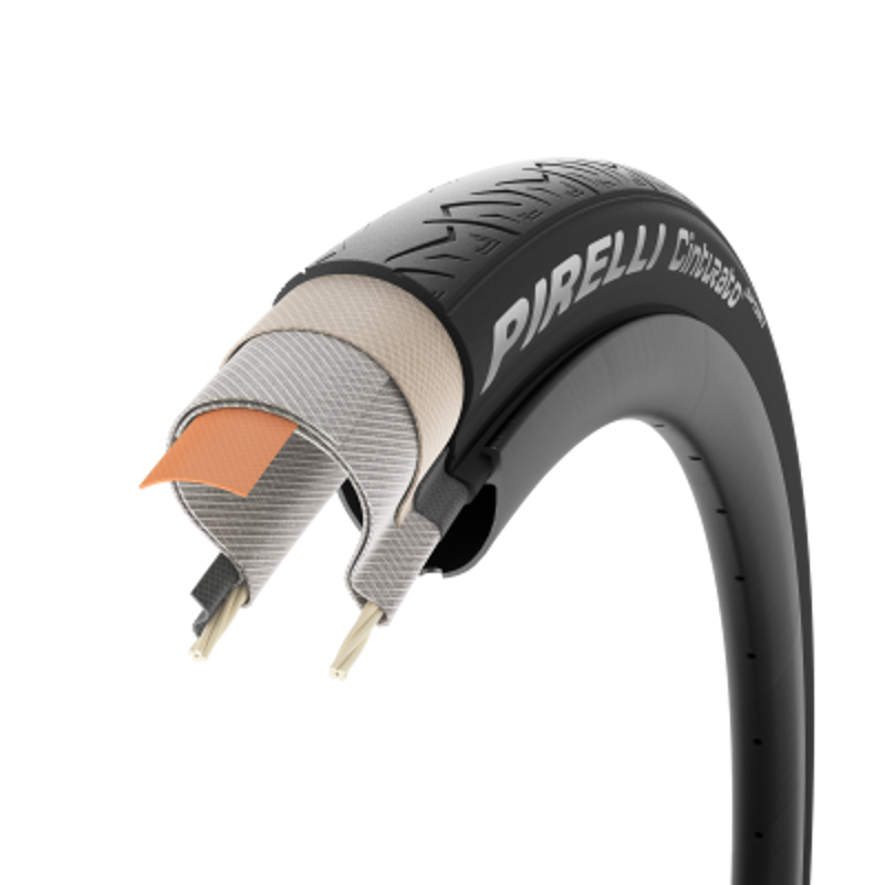 Pirelli Cinturato Sport 700x28c Folding Tyre Clincher Pro Compound TechWall+ Black-3