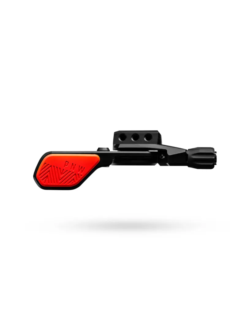 PNW Loam Drop Post Lever 2 Standard 22.2mm Mount Black/ Really  Red