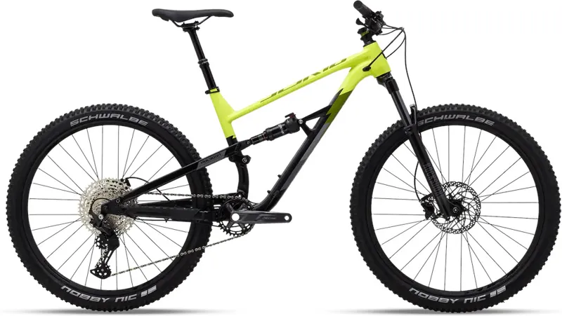 Polygon Siskiu D7 27.5in Small Mountain Bike Black/Yellow